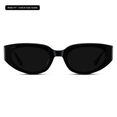 Synix Flat-Lens Cat-Eye Sunglasses for Women