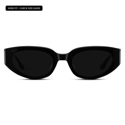 Synix Flat-Lens Cat-Eye Sunglasses for Women